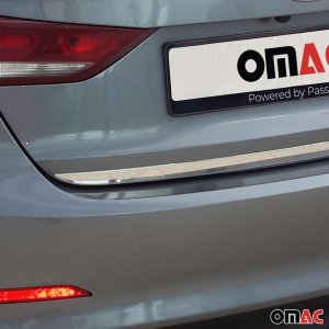 Hyundai Elantra GT Tailgate Trim - Omac - S. Steel - Gloss Silver - 2018-2020